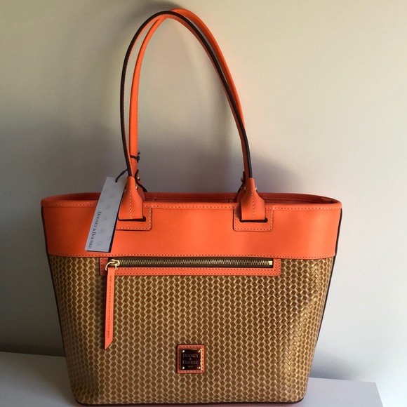 dooney and bourke beacon woven tote